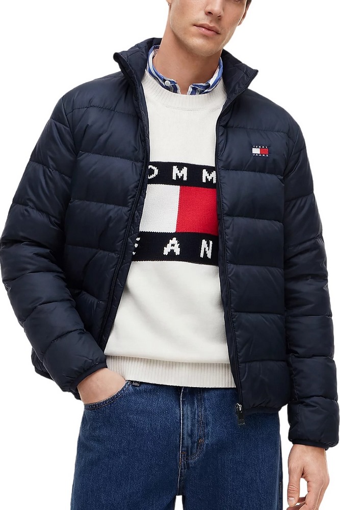 TOMMY JEANS LIGHT DOWN JACKET EXT ΜΠΟΥΦΑΝ ΑΝΔΡΙΚΟ NAVY