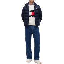 TOMMY JEANS LIGHT DOWN JACKET EXT ΜΠΟΥΦΑΝ ΑΝΔΡΙΚΟ NAVY