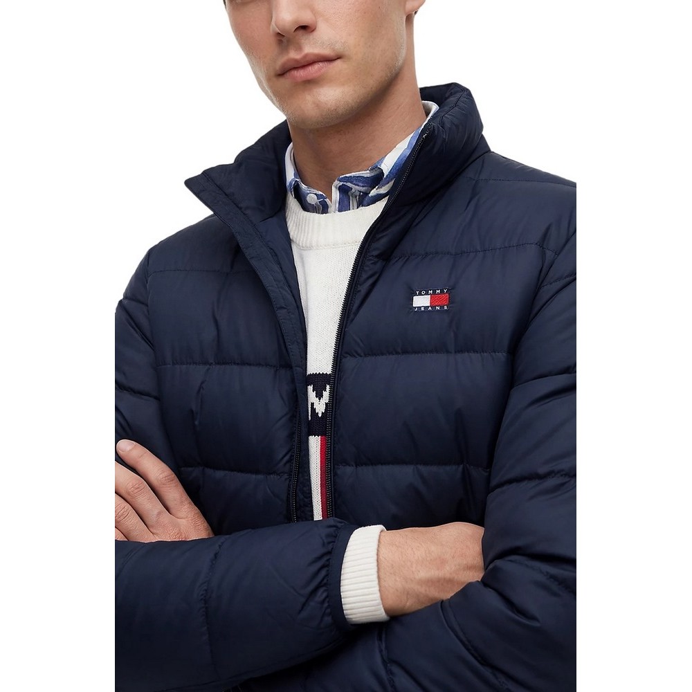 TOMMY JEANS LIGHT DOWN JACKET EXT ΜΠΟΥΦΑΝ ΑΝΔΡΙΚΟ NAVY