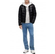 TOMMY JEANS LIGHT DOWN JACKET EXT ΜΠΟΥΦΑΝ ΑΝΔΡΙΚΟ BLACK