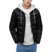 TOMMY JEANS LIGHT DOWN JACKET EXT ΜΠΟΥΦΑΝ ΑΝΔΡΙΚΟ BLACK