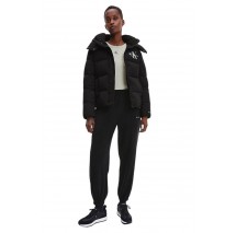 CALVIN KLEIN JEANS MWNON-DOWN SHORT PUFFER ΜΠΟΥΦΑΝ ΓΥΝΑΙΚΕΙΟ BLACK
