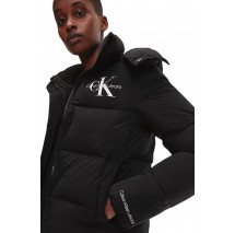 CALVIN KLEIN JEANS MWNON-DOWN SHORT PUFFER ΜΠΟΥΦΑΝ ΓΥΝΑΙΚΕΙΟ BLACK