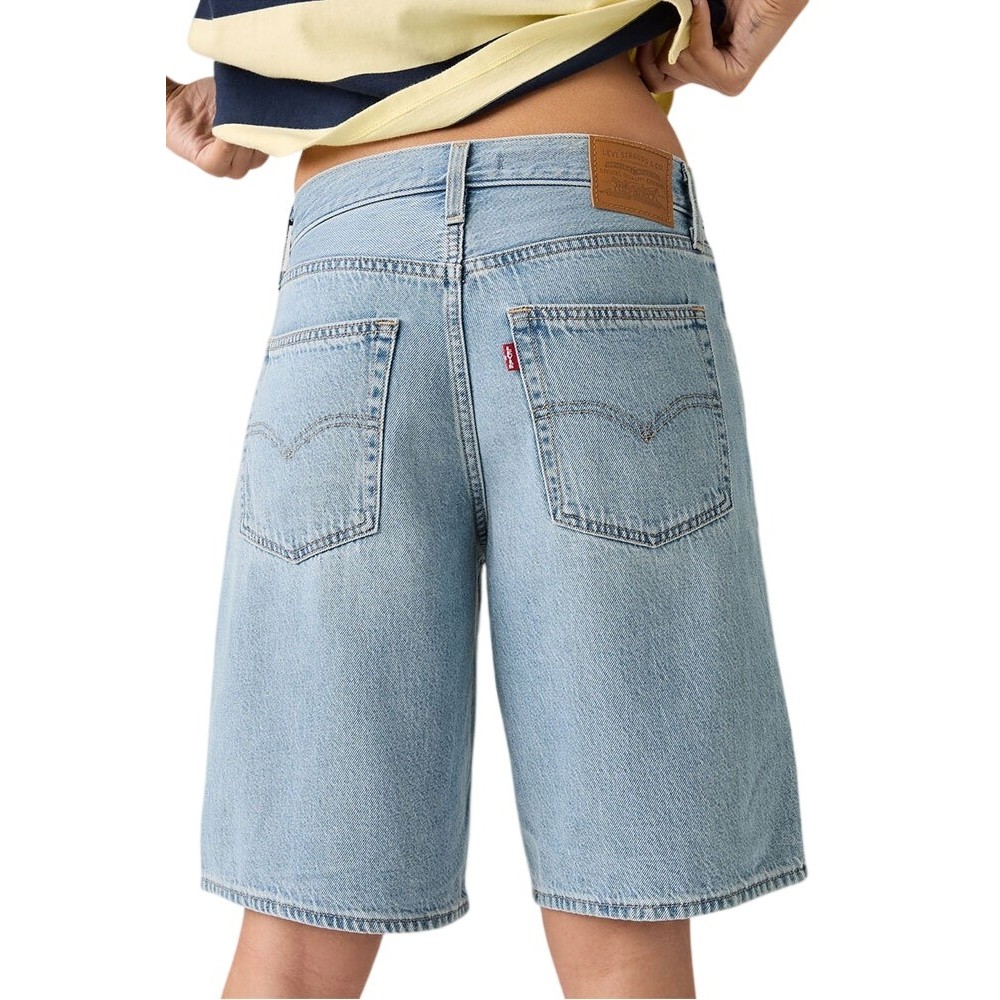 LEVIS BAGGY DAD JORT WORN IN ΤΖΙΝ ΒΕΡΜΟΥΔΑ ΓΥΝΑΙΚΕΙΑ MED INDIGO