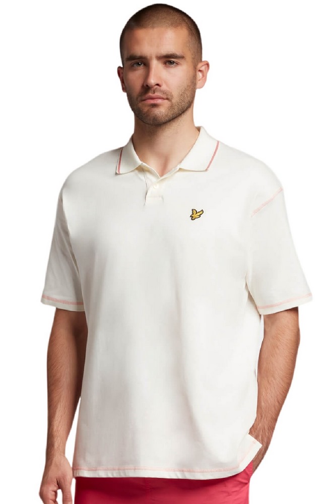 ΜΠΛΟΥΖΑ POLO  ΑΝΔΡΙΚΗ LYLE & SCOTT ECRU