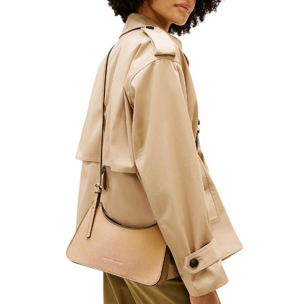 TOMMY HILFIGER MODERN CROSSOVER ΤΣΑΝΤΑ ΓΥΝΑΙΚΕΙΑ BEIGE
