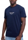 TOMMY JEANS REG SPORTS CLUB SS TEE EXT T-SHIRT ΜΠΛΟΥΖΑ ΑΝΔΡΙΚΗ NAVY