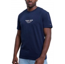 TOMMY JEANS REG SPORTS CLUB SS TEE EXT T-SHIRT ΜΠΛΟΥΖΑ ΑΝΔΡΙΚΗ NAVY