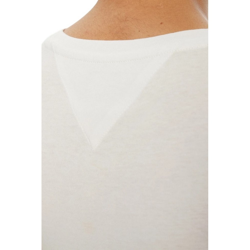 TOMMY JEANS C-NECK TEE T-SHIRT ΜΠΛΟΥΖΑ ΓΥΝΑΙΚΕΙΑ ECRU