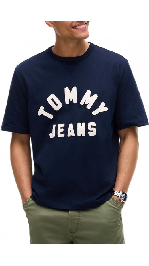 TOMMY JEANS 90S NEW CLASSIC T-SHIRT ΜΠΛΟΥΖΑ ΑΝΔΡΙΚΗ NAVY