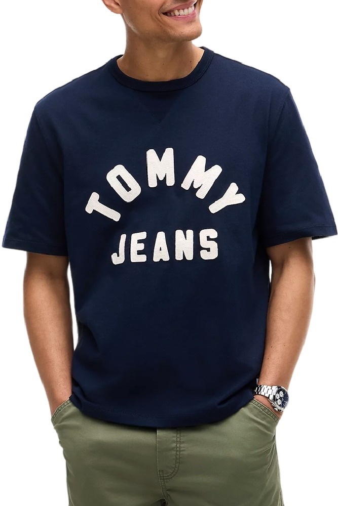 TOMMY JEANS 90S NEW CLASSIC T-SHIRT ΜΠΛΟΥΖΑ ΑΝΔΡΙΚΗ NAVY
