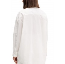 TOMMY JEANS OVS POPLIN SHIRT ΠΟΥΚΑΜΙΣΟ ΓΥΝΑΙΚΕΙΟ ECRU