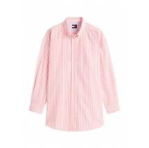 TOMMY JEANS OVS POPLIN SHIRT ΠΟΥΚΑΜΙΣΟ ΓΥΝΑΙΚΕΙΟ PINK