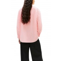 TOMMY JEANS OVS POPLIN SHIRT ΠΟΥΚΑΜΙΣΟ ΓΥΝΑΙΚΕΙΟ PINK