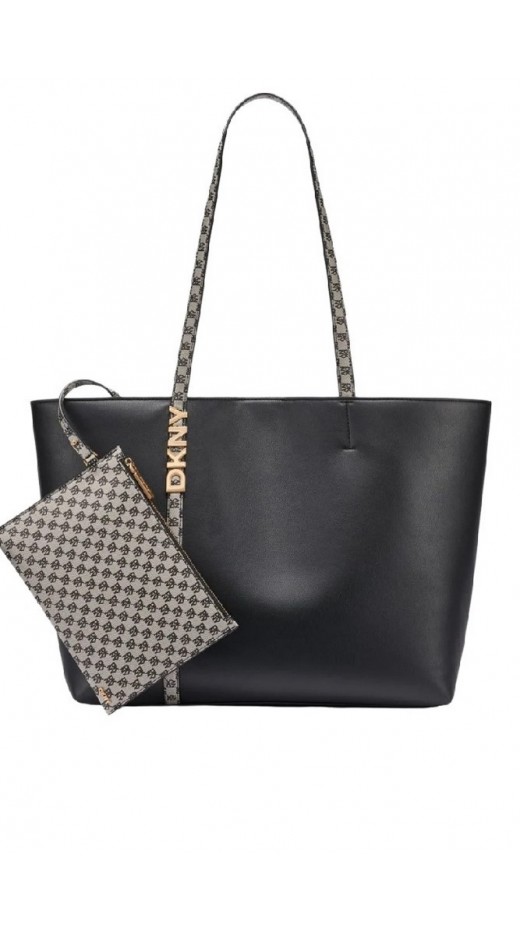 DKNY AVRIL TOTE HANDBAG R62A6G54 ΤΣΑΝΤΑ ΓΥΝΑΙΚΕΙΑ BLACK