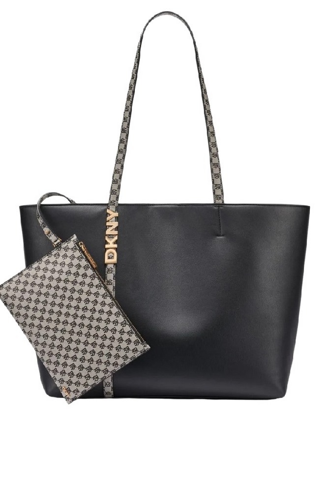 DKNY AVRIL TOTE HANDBAG R62A6G54 ΤΣΑΝΤΑ ΓΥΝΑΙΚΕΙΑ BLACK