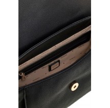 GUESS DEVON TOP HANDLE FLAP ΤΣΑΝΤΑ ΓΥΝΑΙΚΕΙΑ BLACK