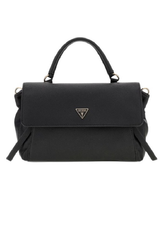 GUESS DEVON TOP HANDLE FLAP ΤΣΑΝΤΑ ΓΥΝΑΙΚΕΙΑ BLACK