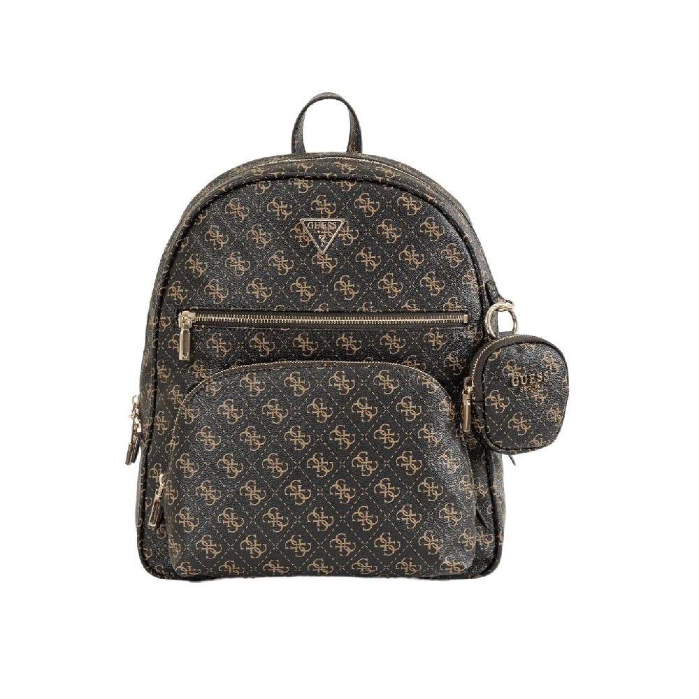 GUESS POWER PLAY II LRG TECH BCKPCK ΤΣΑΝΤΑ ΓΥΝΑΙΚΕΙΑ BROWN