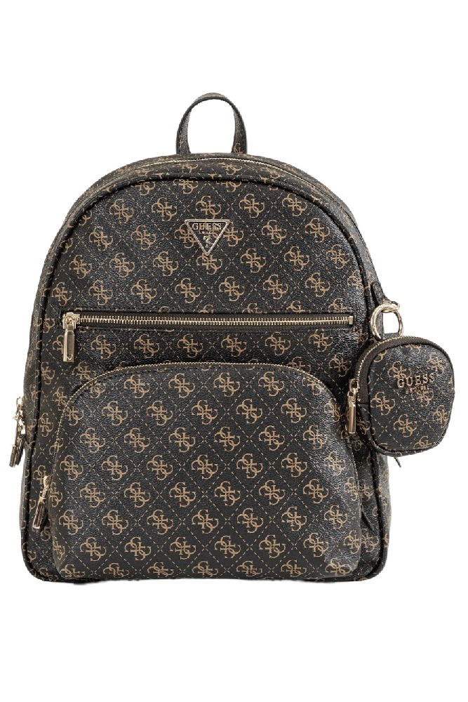 GUESS POWER PLAY II LRG TECH BCKPCK ΤΣΑΝΤΑ ΓΥΝΑΙΚΕΙΑ BROWN