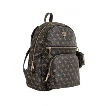 GUESS POWER PLAY II LRG TECH BCKPCK ΤΣΑΝΤΑ ΓΥΝΑΙΚΕΙΑ BROWN