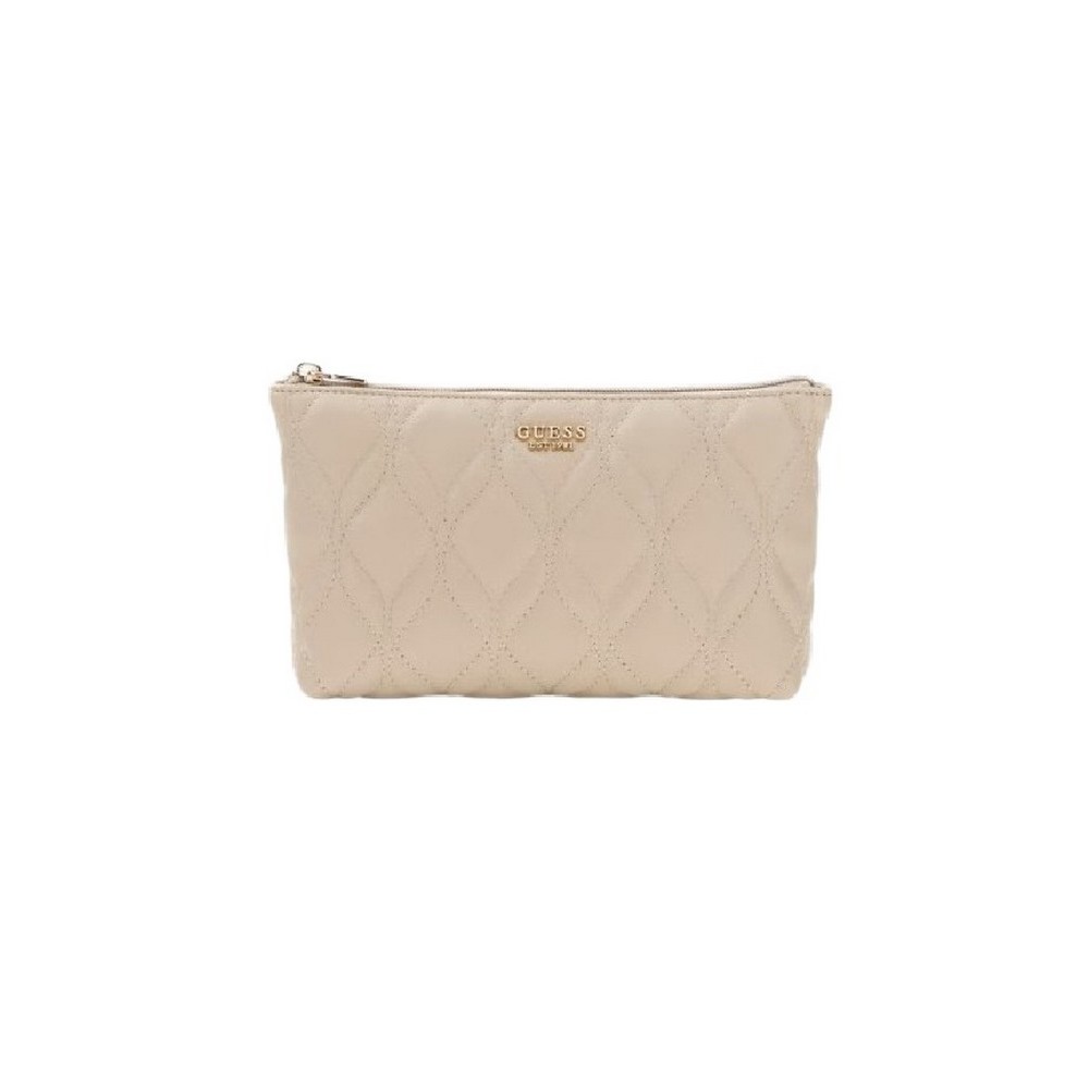 GUESS MAXINE SLG WRISTLET POUCH ΤΣΑΝΤΑ ΓΥΝΑΙΚΕΙΑ TAUPE