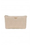 GUESS MAXINE SLG WRISTLET POUCH ΤΣΑΝΤΑ ΓΥΝΑΙΚΕΙΑ TAUPE
