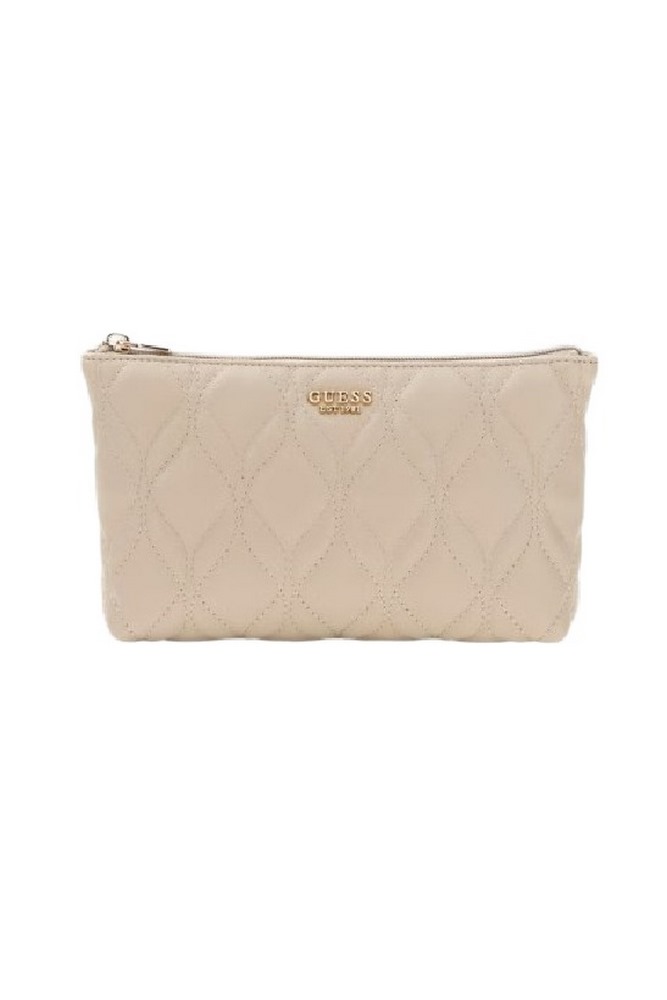 GUESS MAXINE SLG WRISTLET POUCH ΤΣΑΝΤΑ ΓΥΝΑΙΚΕΙΑ TAUPE
