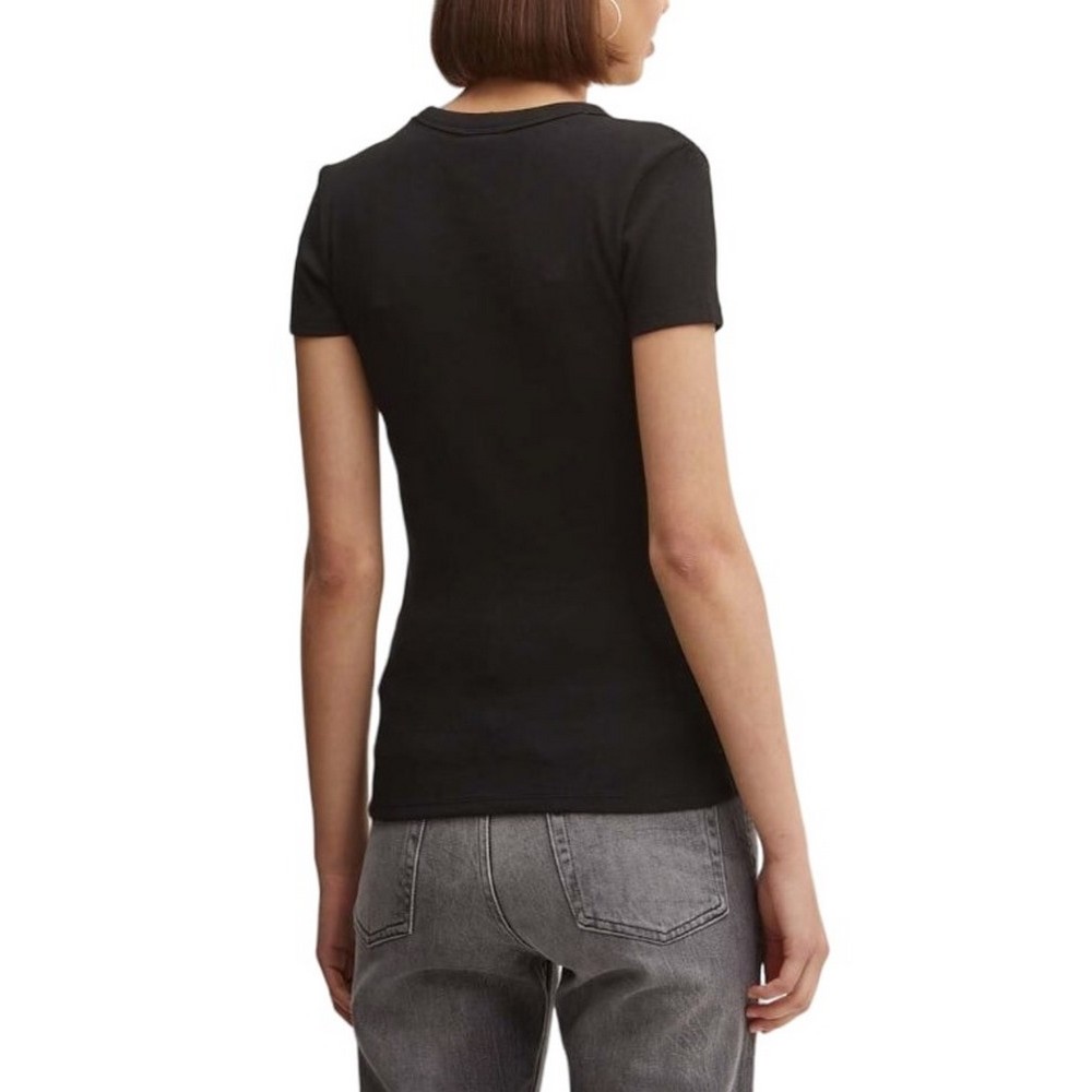 HUGO BOSS JERSEY EASEY TEE B T-SHIRT ΜΠΛΟΥΖΑ ΓΥΝΑΙΚΕΙΑ BLACK