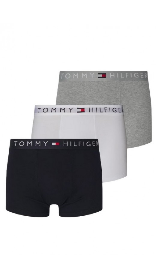 TOMMY HILFIGER 3P TRUNK WB ΕΣΩΡΟΥΧΟ ΑΝΔΡΙΚΟ BLK/GREY/WHIT