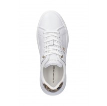 TOMMY HILFIGER CHIC PLATFORM SNAKE ΠΑΠΟΥΤΣΙ ΓΥΝΑΙΚΕΙΟ WHITE