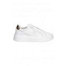 TOMMY HILFIGER CHIC PLATFORM SNAKE ΠΑΠΟΥΤΣΙ ΓΥΝΑΙΚΕΙΟ WHITE