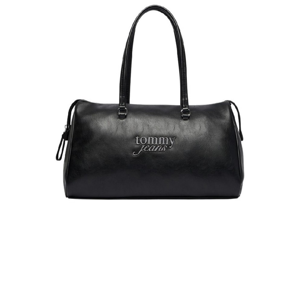 TOMMY JEANS BOLD SCRIPT TOTE ΤΣΑΝΤΑ ΓΥΝΑΙΚΕΙΑ BLACK