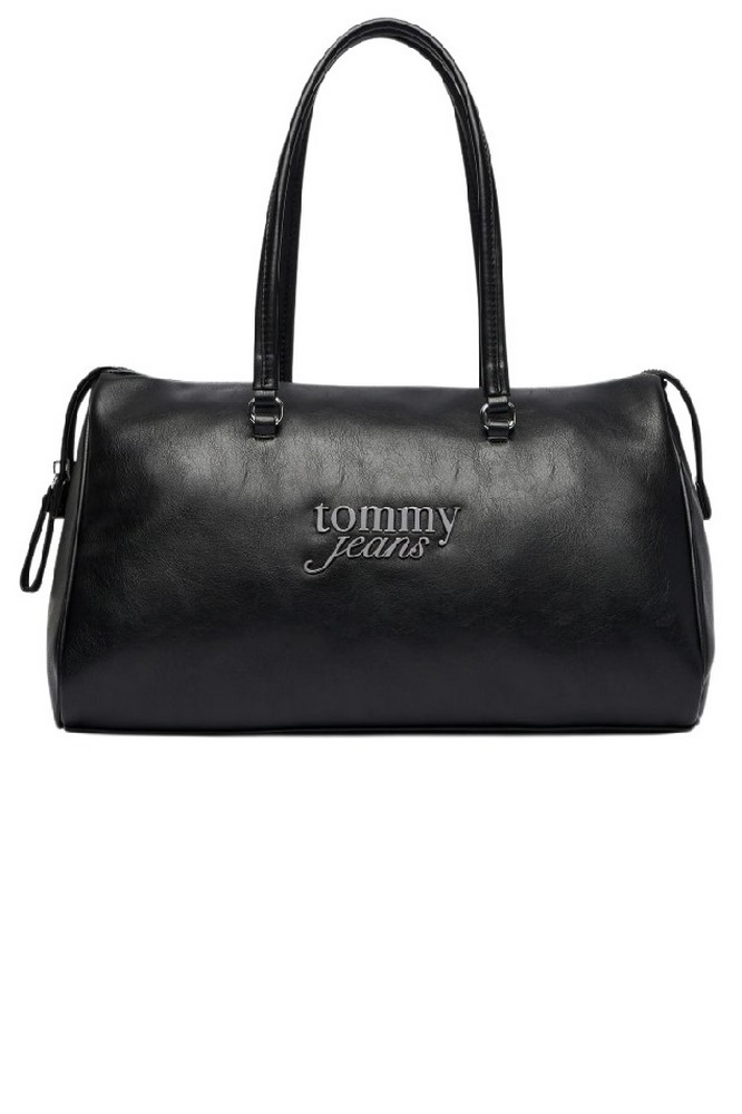 TOMMY JEANS BOLD SCRIPT TOTE ΤΣΑΝΤΑ ΓΥΝΑΙΚΕΙΑ BLACK