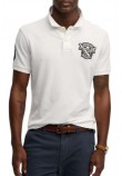 SUPERDRY D2 CREST POLO T-SHIRT ΜΠΛΟΥΖΑ ΑΝΔΡΙΚΗ WHITE