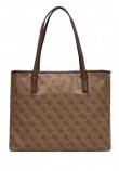 GUESS VICTTORIA 2 IN 1 TOTE ΤΣΑΝΤΑ ΓΥΝΑΙΚΕΙΑ LATTE