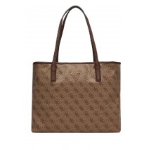 GUESS VICTTORIA 2 IN 1 TOTE ΤΣΑΝΤΑ ΓΥΝΑΙΚΕΙΑ LATTE