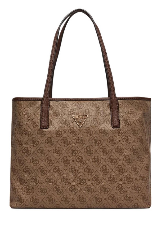 GUESS VICTTORIA 2 IN 1 TOTE ΤΣΑΝΤΑ ΓΥΝΑΙΚΕΙΑ LATTE