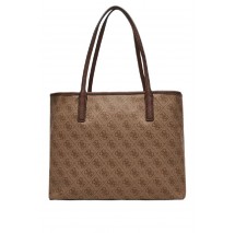 GUESS VICTTORIA 2 IN 1 TOTE ΤΣΑΝΤΑ ΓΥΝΑΙΚΕΙΑ LATTE