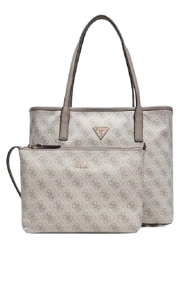 GUESS VICTTORIA 2 IN 1 TOTE ΤΣΑΝΤΑ ΓΥΝΑΙΚΕΙΑ TAUPE