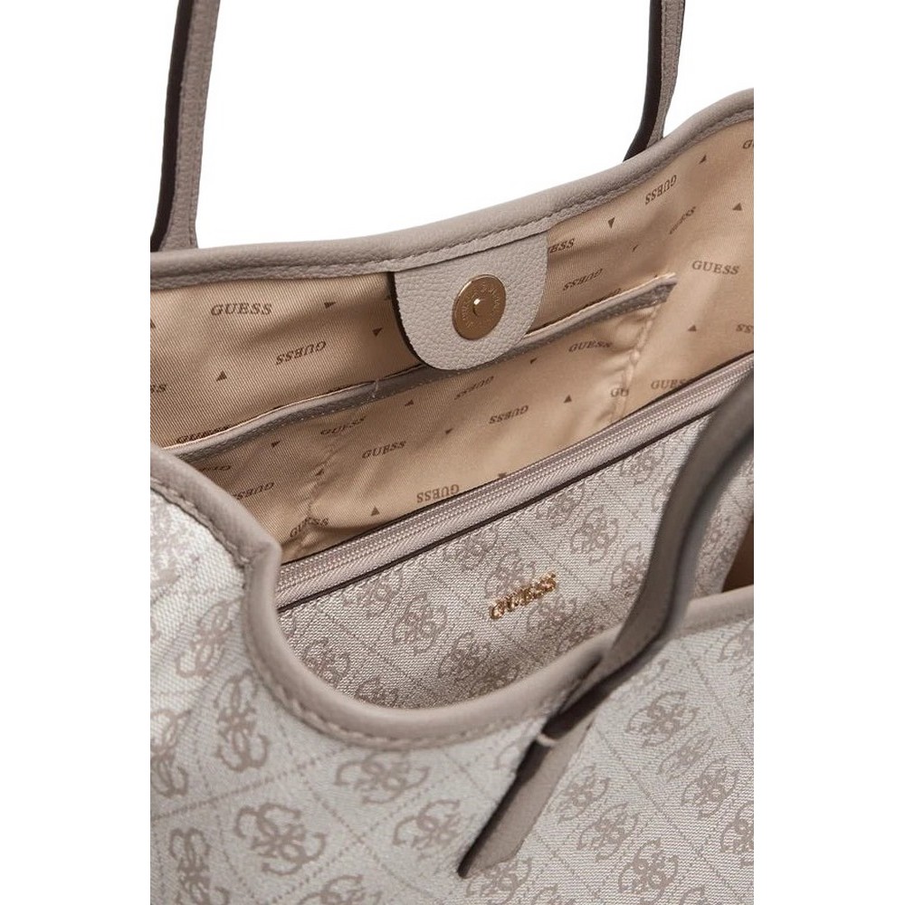 GUESS VICTTORIA 2 IN 1 TOTE ΤΣΑΝΤΑ ΓΥΝΑΙΚΕΙΑ TAUPE