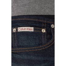 CALVIN KLEIN JEANS SLIM TAPER SAPPHIRE TANGO JEAN ΤΖΙΝ ΠΑΝΤΕΛΟΝΙ ΑΝΔΡΙΚΟ DENIM DARK