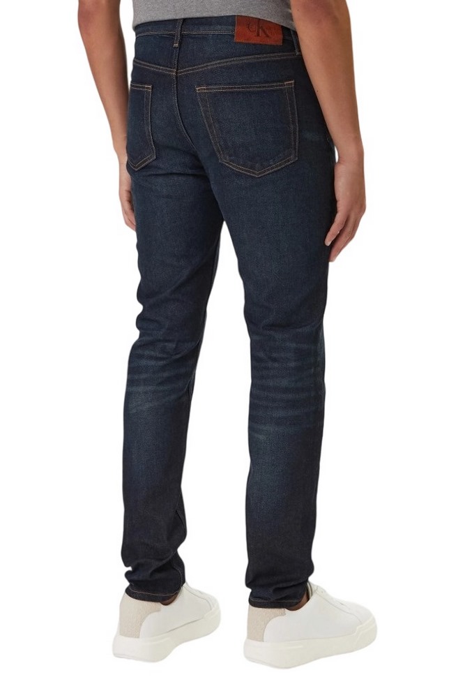 CALVIN KLEIN JEANS SLIM TAPER SAPPHIRE TANGO JEAN ΤΖΙΝ ΠΑΝΤΕΛΟΝΙ ΑΝΔΡΙΚΟ DENIM DARK