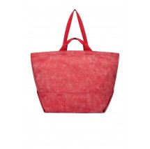 TOMMY JEANS WAVE FLAG MED TOTE ΤΣΑΝΤΑ ΓΥΝΑΙΚΕΙΑ RED