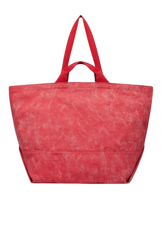 TOMMY JEANS WAVE FLAG MED TOTE ΤΣΑΝΤΑ ΓΥΝΑΙΚΕΙΑ RED