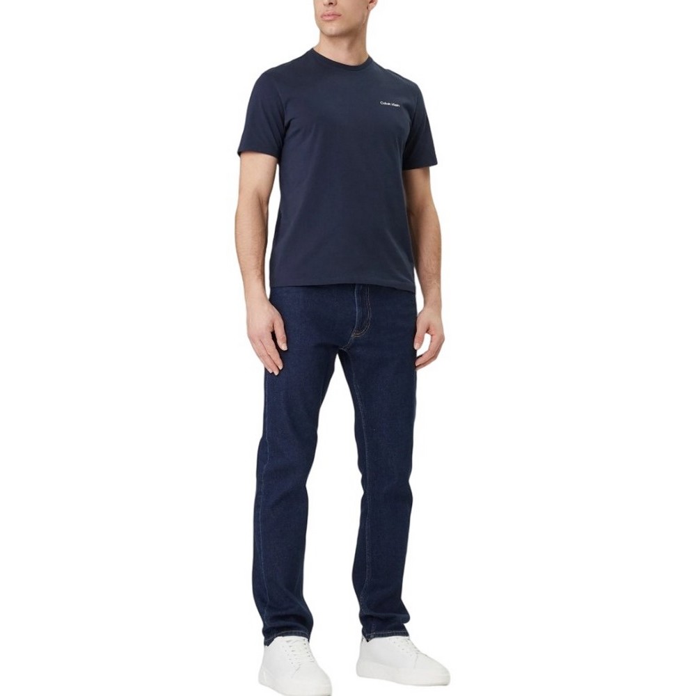 CALVIN KLEIN SLIM STRAIGHT VICTOR JEAN ΤΖΙΝ ΠΑΝΤΕΛΟΝΙ ΑΝΔΡΙΚΟ DENIM DARK