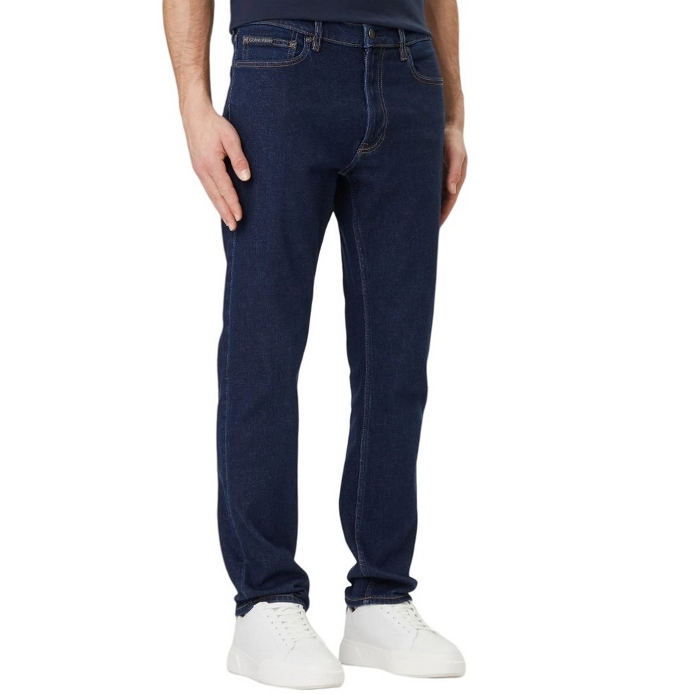 CALVIN KLEIN SLIM STRAIGHT VICTOR JEAN ΤΖΙΝ ΠΑΝΤΕΛΟΝΙ ΑΝΔΡΙΚΟ DENIM DARK
