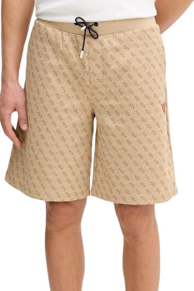 GUESS NEW KORBIN SHORT ΒΕΡΜΟΥΔΑ ΑΝΔΡΙΚΗ BEIGE