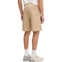 GUESS NEW KORBIN SHORT ΒΕΡΜΟΥΔΑ ΑΝΔΡΙΚΗ BEIGE