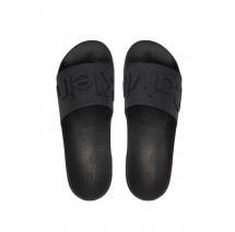 CLAVIN KLEIN ESS SLIDE TEXTURE ΠΑΝΤΟΦΛΑ ΑΝΔΡΙΚΗ BLACK/BLACK